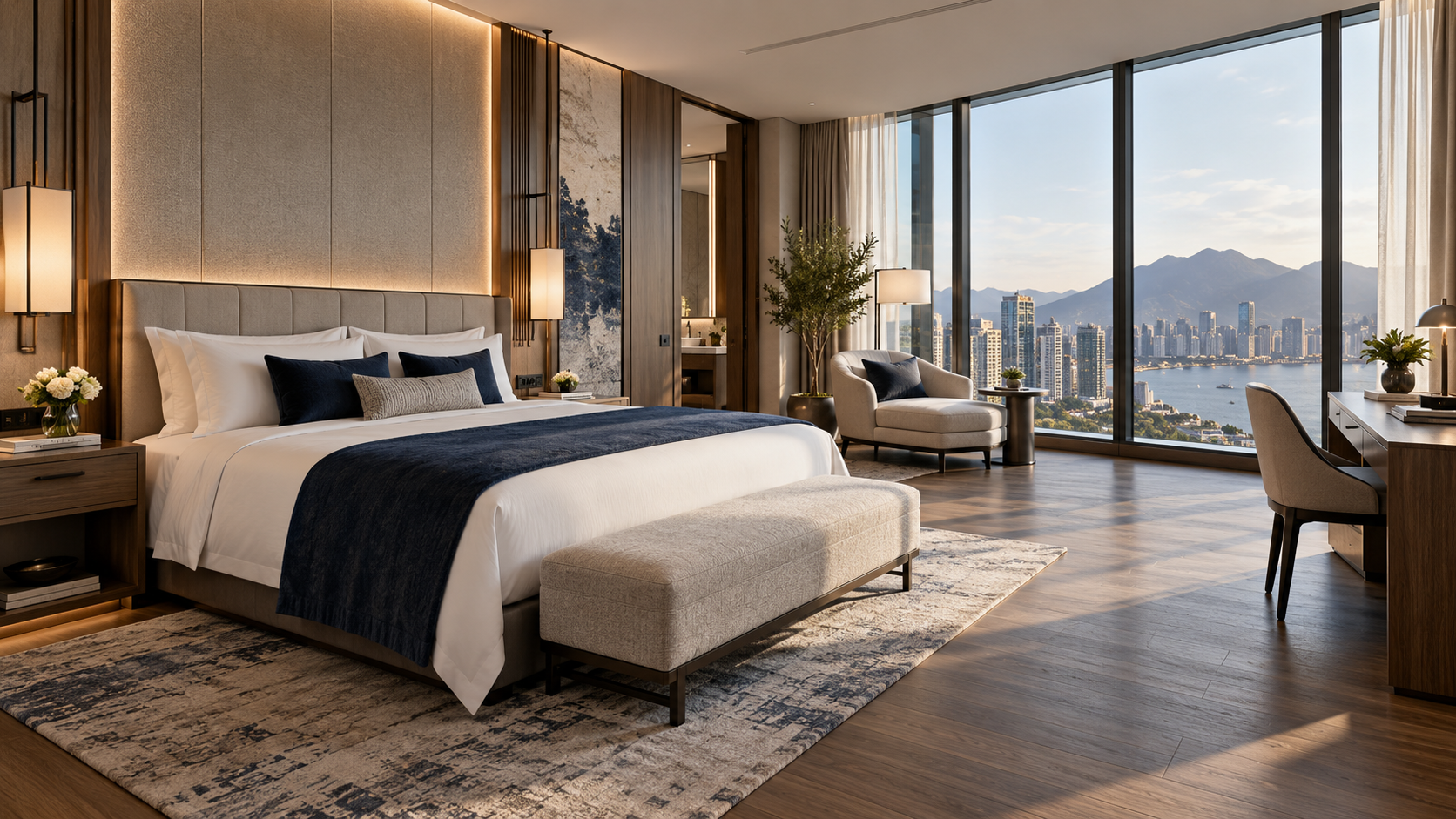 Modern hospitality interior representing WEIG integrated solutions