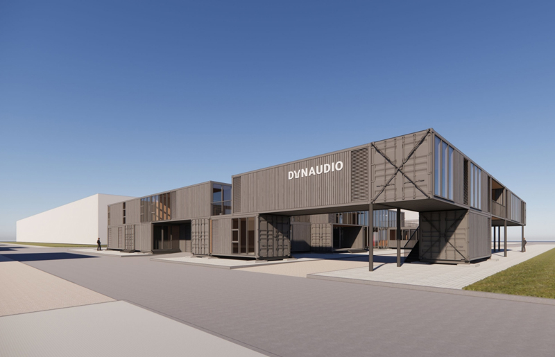 Container-based modular commercial concept