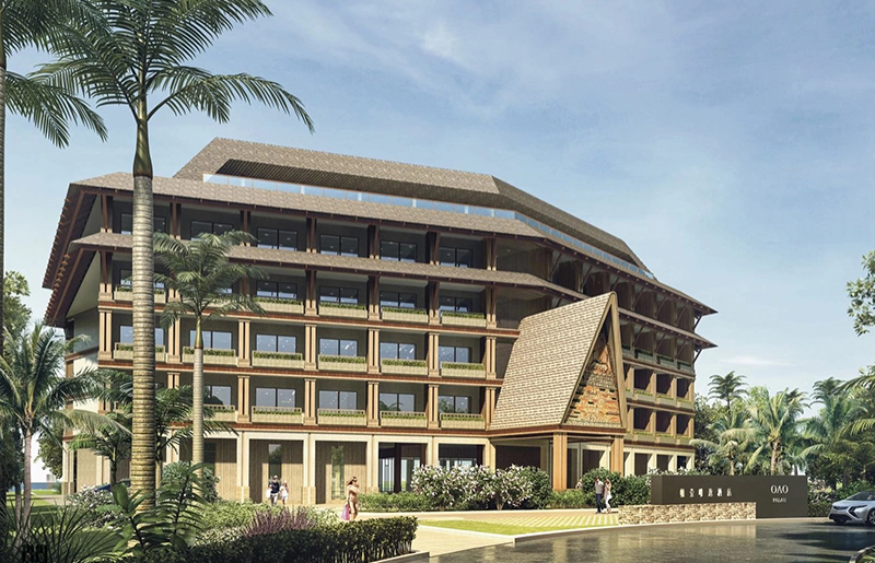 Multi-story hospitality modular concept